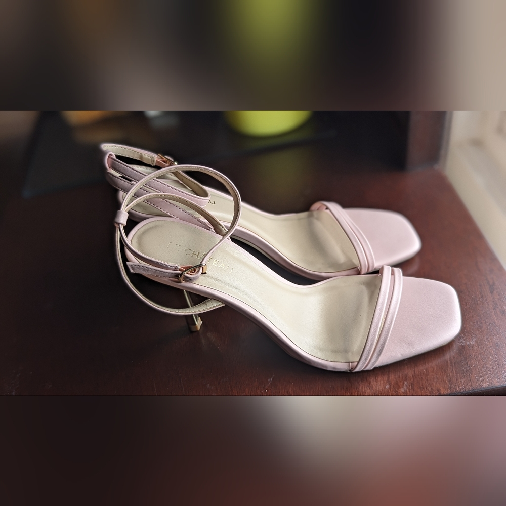Rose and Gold Heels